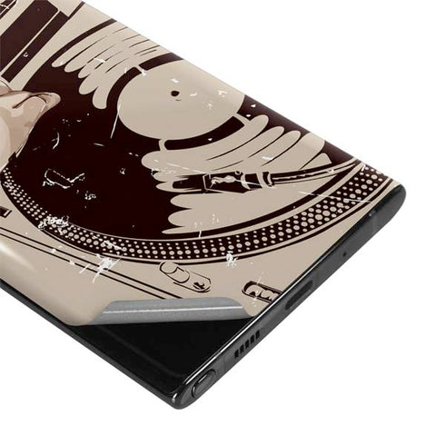 DJ Spinning Galaxy Note 10 Skin